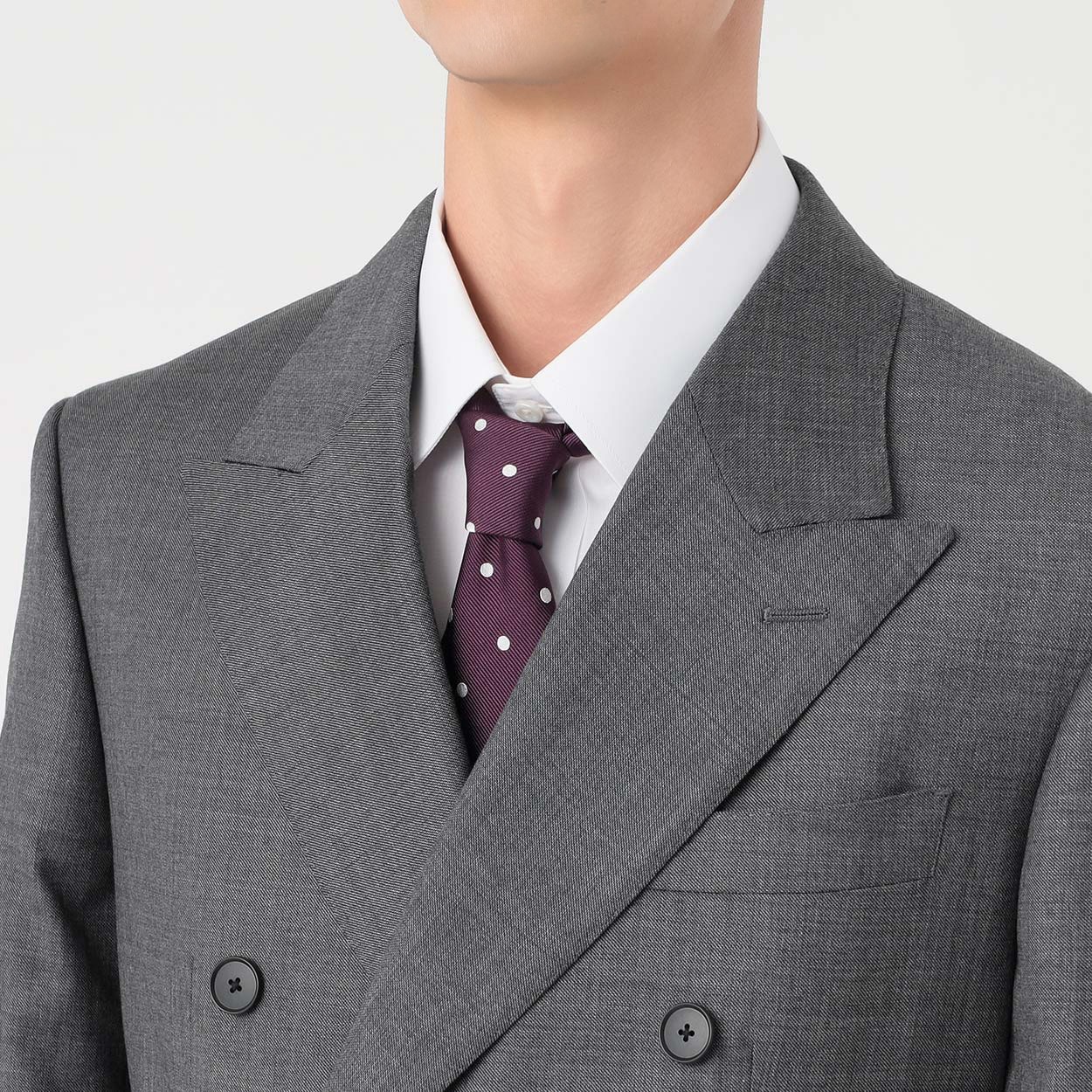 イタリア生地6Bダブルスーツ メンズ | イオンスタイルオンライン 衣料