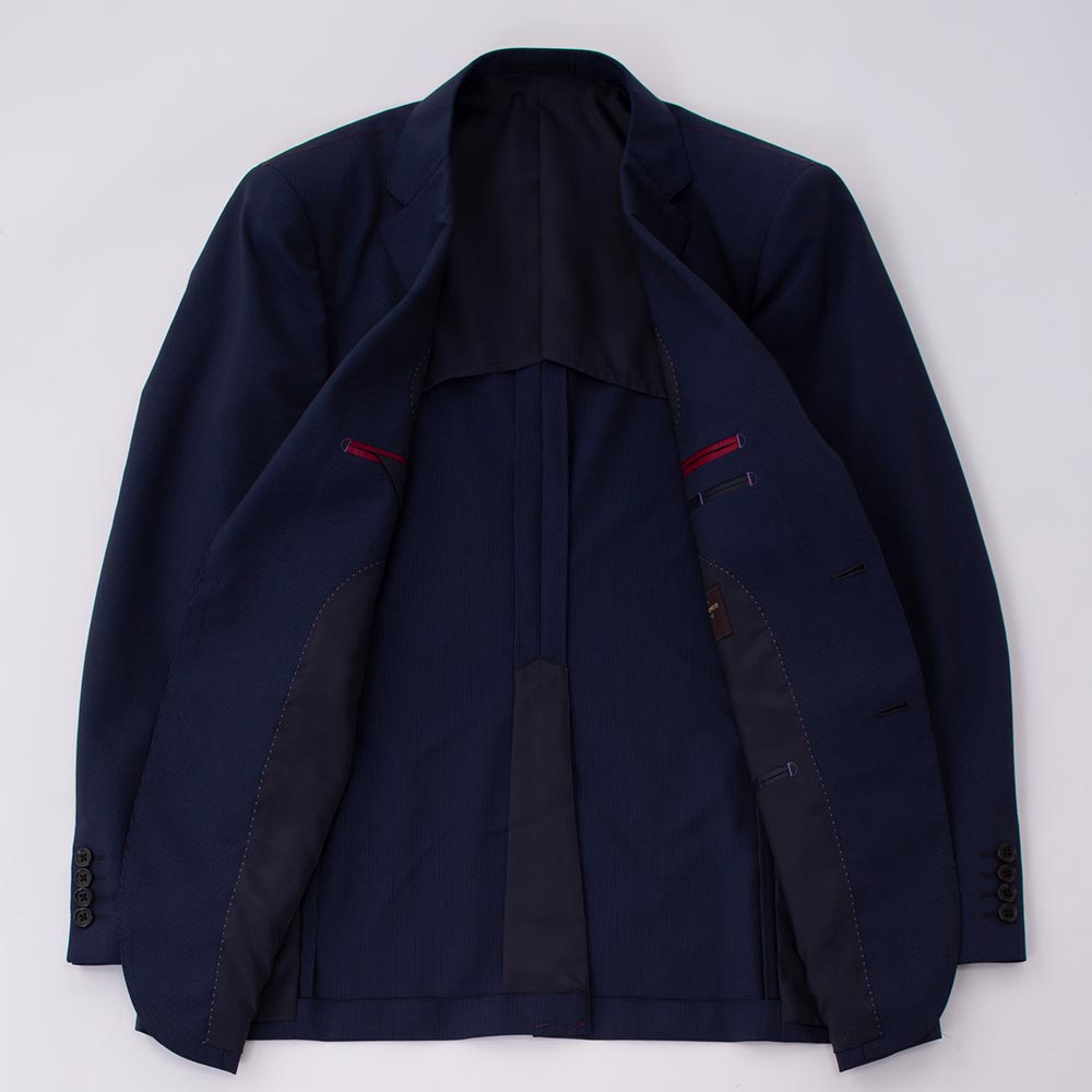 【最高級】ダックス　セットアップスーツ　カノニコ生地　極美品　サイズ36　紺 ≪半額SALE≫NEW CLASSIC/CANONICO/カノニコ/段返り3釦
