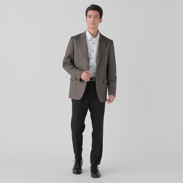 トップバリュ(TOPVALU) ストレッチニットジャケット メンズ