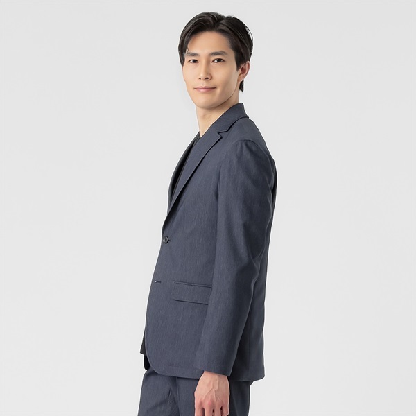 NEO FIT デニムライクセットアップジャケット メンズ | イオンスタイル