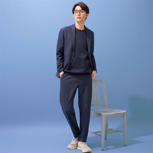 NEO FIT デニムライクセットアップパンツ メンズ | イオンスタイル