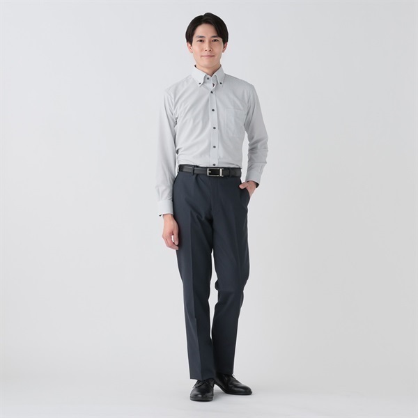 トリコットアイスニングシャツ スリムフィット メンズ hiromichi