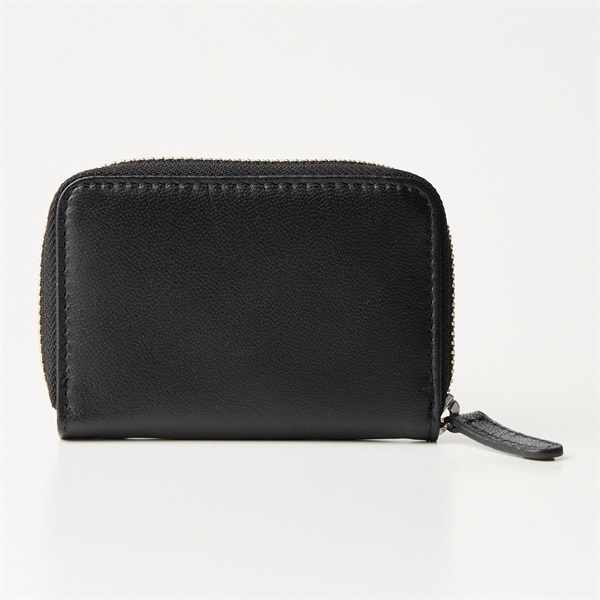 CROCODILE 本革 ファスナー付き小銭入れ メンズ ゴートレザー 山羊革