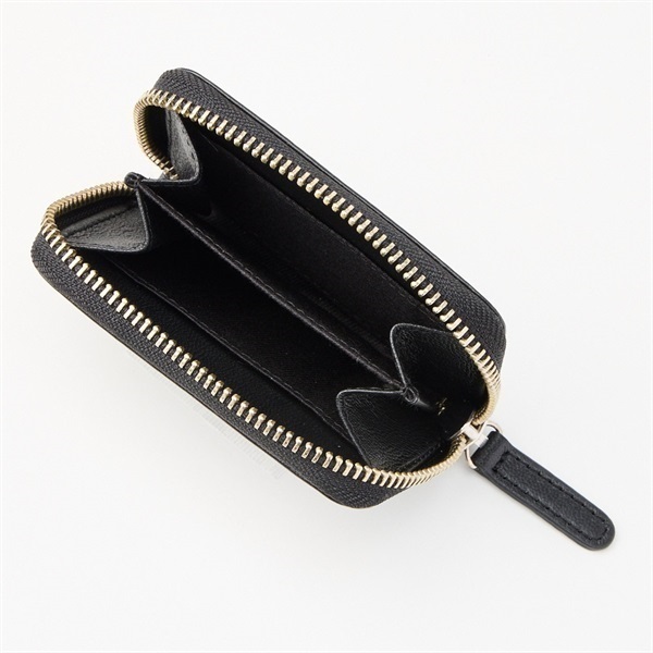 CROCODILE 本革 ファスナー付き小銭入れ メンズ ゴートレザー 山羊革