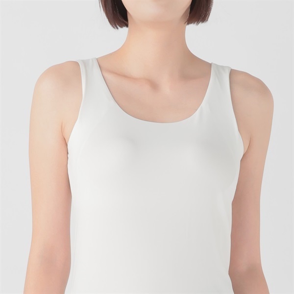 SilkyFACT×ピップエレキバン モールドカップ付タンクトップ 6粒（背面