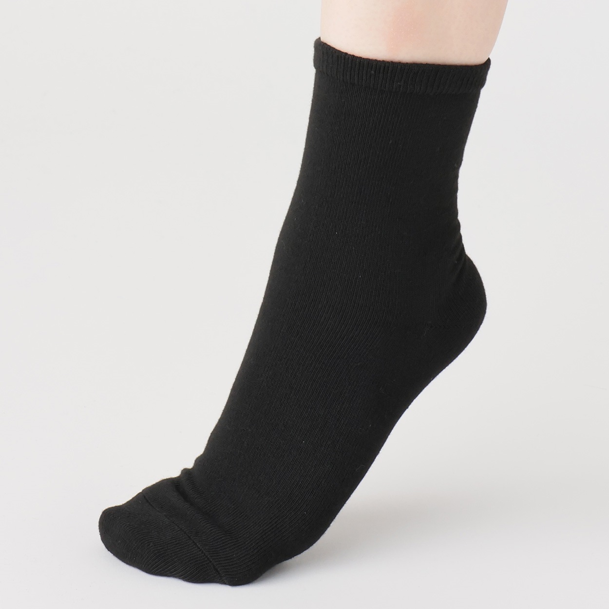 カジュアルソックス平無地クルー3足組 レディス トップバリュ ベスト