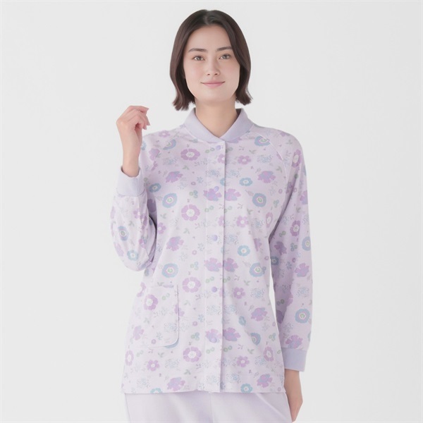 スムース スナップボタンパジャマ レディス | イオンスタイル