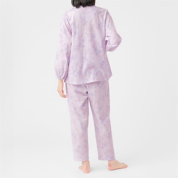 GUNZE(グンゼ) 睡眠工房天竺フェミニンパジャマ 長袖 レディス | イオンスタイルオンライン 衣料品・暮らしの品をネットでお買物