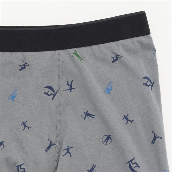 深め丈ピクト柄プリントボクサーブリーフ（前あき） メンズ | イオン