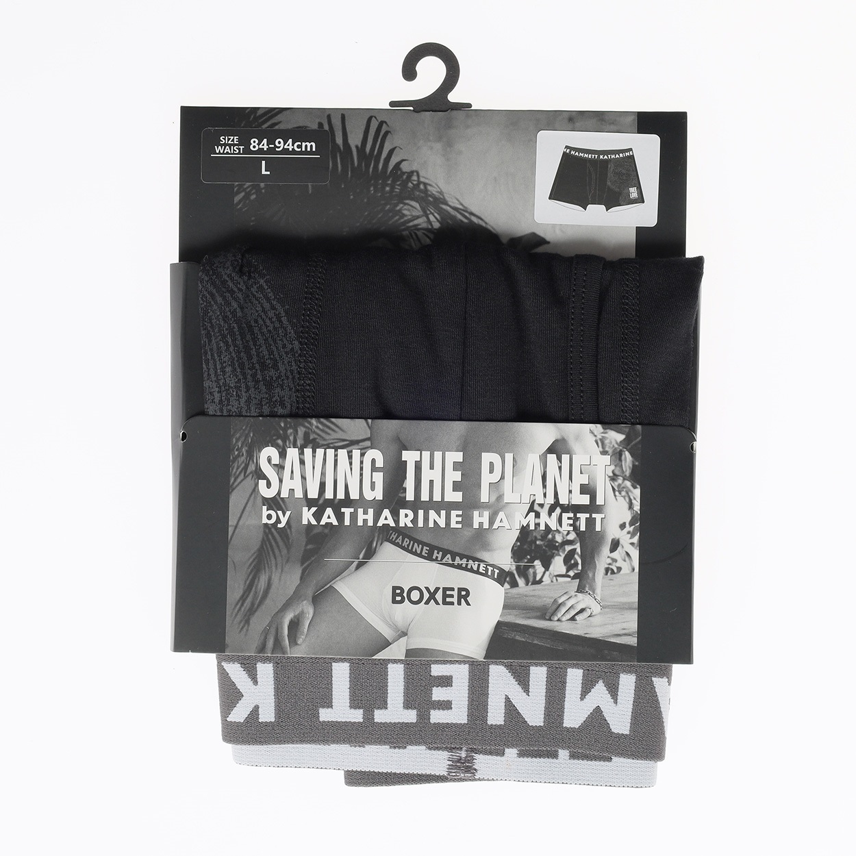 SAVING THE PLANET by KATHARINE HAMNETT ノーマル木調前あきボクサー