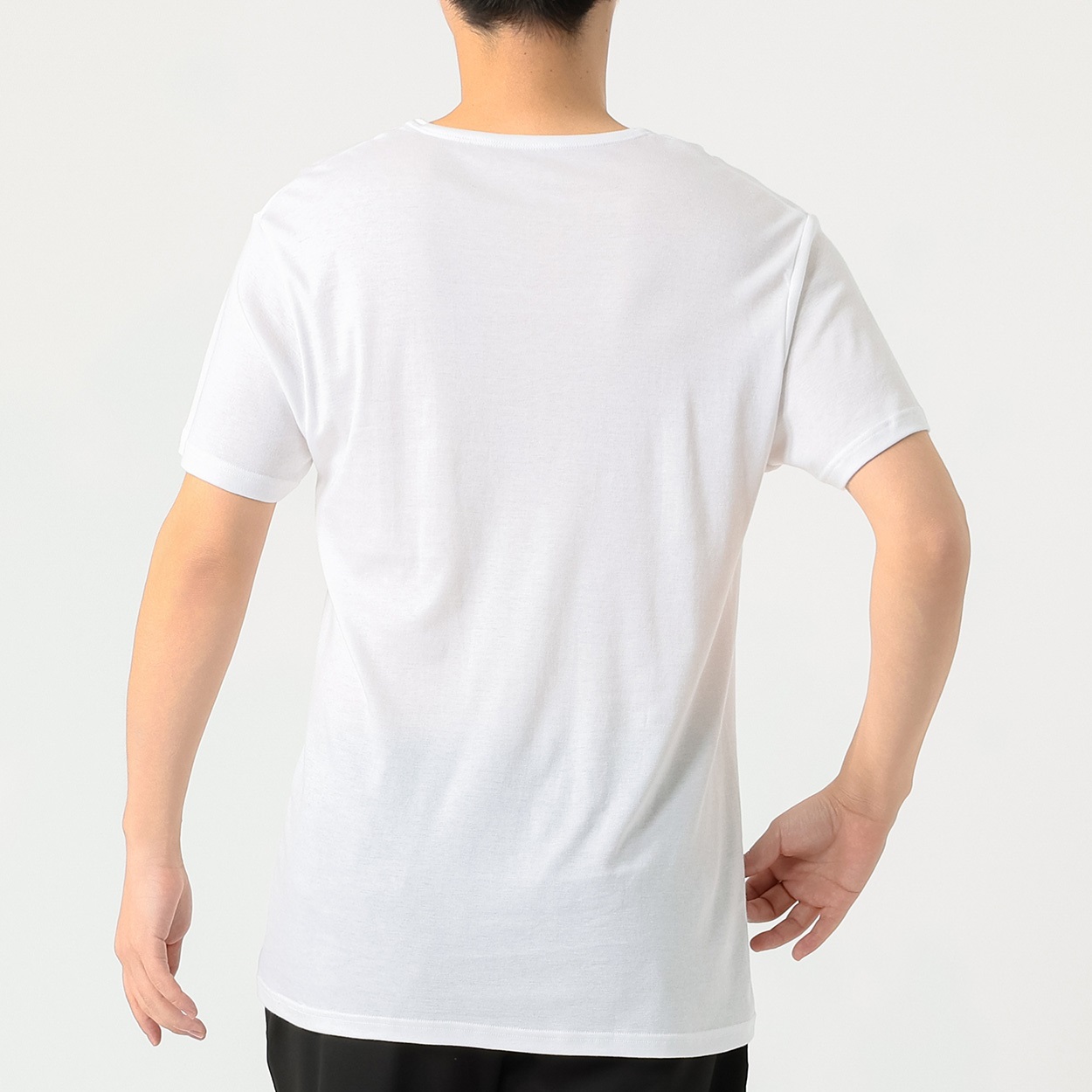 GUNZE(グンゼ) COMFORT UNDERWEAR 半袖V首シャツ やわらか保湿加工