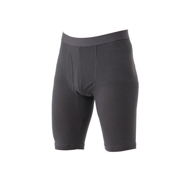 PEACE FIT COOLメッシュ前開きロングボクサー(無地) メンズ トップ