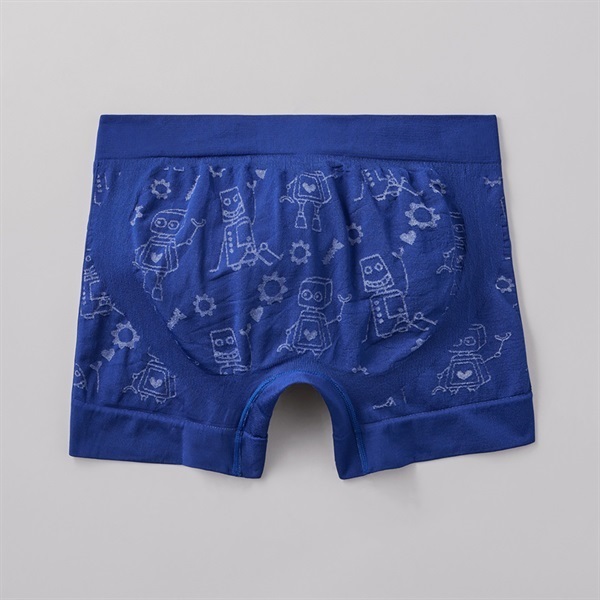 BODY WILD(ボディワイルド) ボクサーパンツ 前とじ 成型 ロボット柄