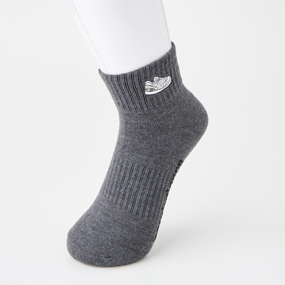 new balance(ニューバランス) 靴刺繍ショート丈ソックス3足組