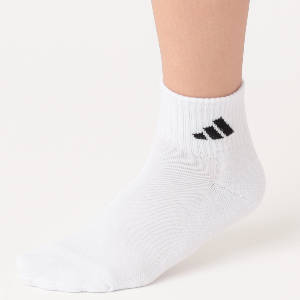 adidas(アディダス) 消臭加工底パイルショート丈ソックス3足組 メンズ