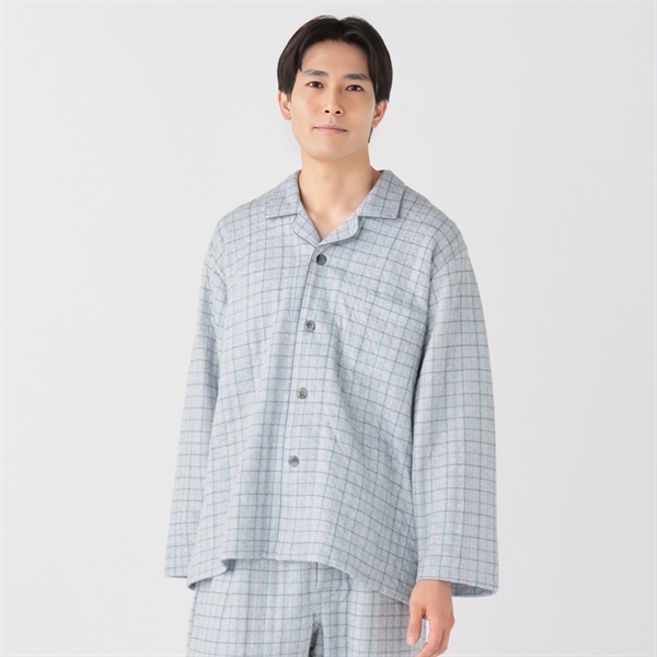 GUNZE(グンゼ) 睡眠工房 HOTMAGIC 発熱キルトペイズリー柄シャツ