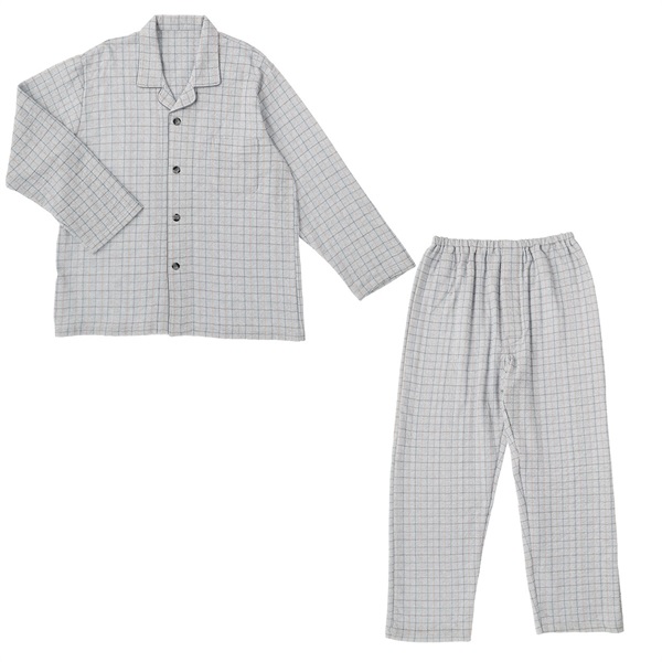 GUNZE(グンゼ) 睡眠工房 HOTMAGIC 発熱キルトペイズリー柄シャツ