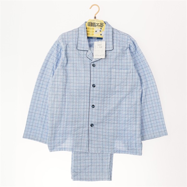 GUNZE(グンゼ) 睡眠工房 HOTMAGIC 発熱キルトペイズリー柄シャツ