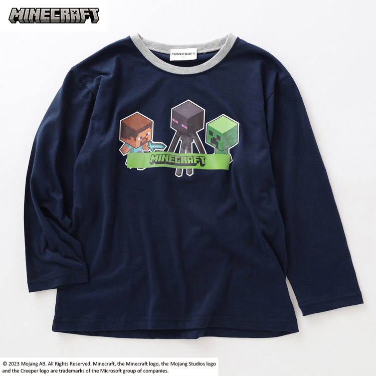 MINECRAFT 天竺胸プリントパジャマ | イオンスタイルオンライン