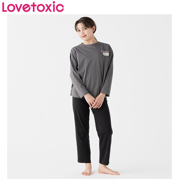 Lovetoxic(ラブトキシック) 天竺無地2TOPパジャマ 女の子 キッズ