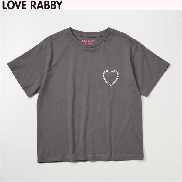 ラブラビ くまバックプリントTシャツタイダイショートパンツセット