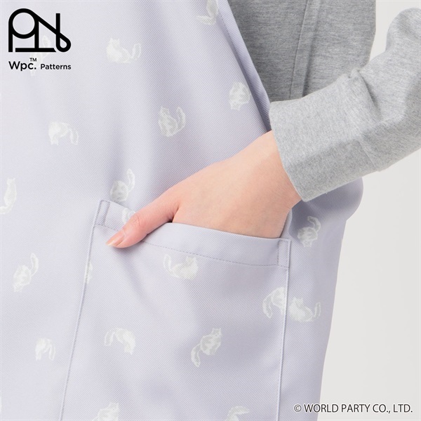 Wpc. Patterns エプロン 撥水加工 フリークロス レディス | イオン