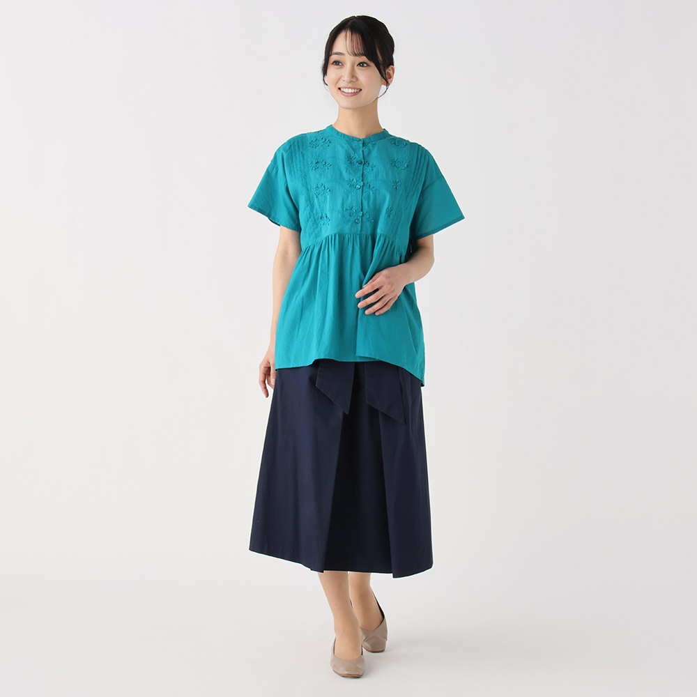 3D刺繍切替チュニック レディス ESSEME(エシーム) | イオン