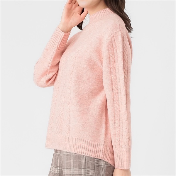 ハイネックケーブルニット レディス ESSEME(エシーム) 691045 | イオン