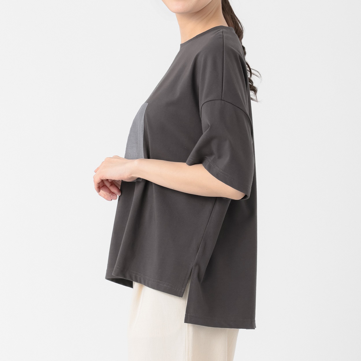 ドルマンTシャツ レディス ESSEME(エシーム) S58-14740 | イオン