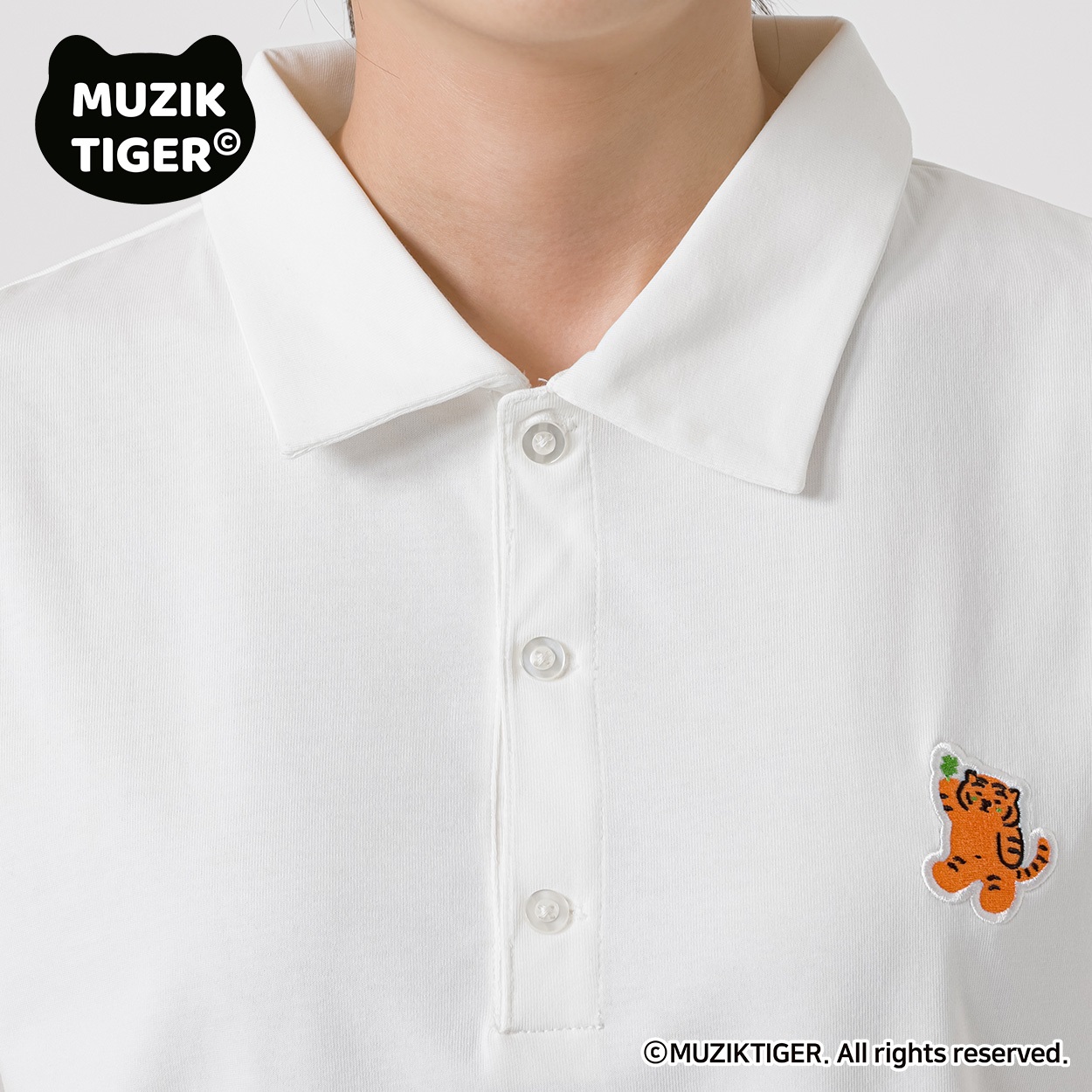 MUZIK TIGER ポロシャツ レディス ESSEME(エシーム) ESM26M056-TS