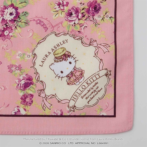 Laura Ashley(ローラ アシュレイ) ハローキティ ハンカチ | イオン