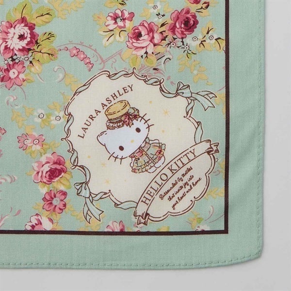 Laura Ashley(ローラ アシュレイ) キティハンカチ | イオンスタイル