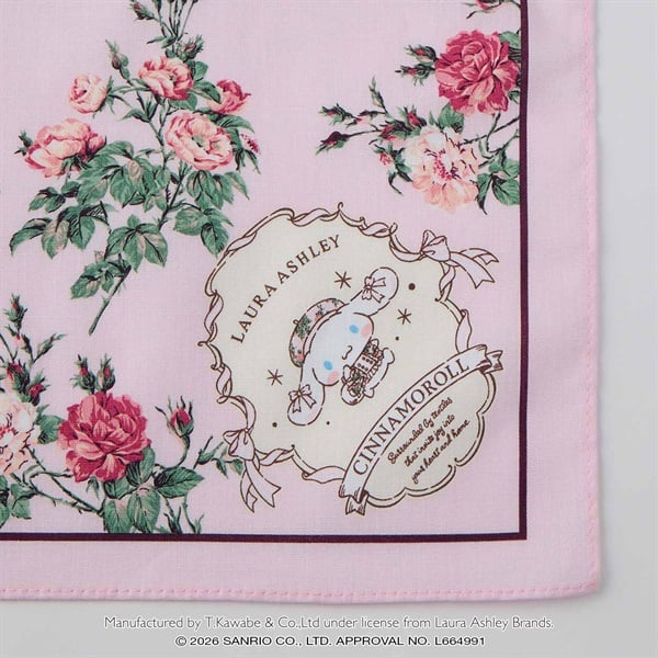 Laura Ashley(ローラ アシュレイ) シナモロール ハンカチ | イオン