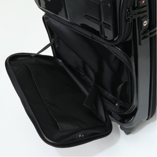 J8106 新品未使用品 AEON イオン　ジッパーキャリーケース Smoove スムーブ  ブラック　簡易クリーニング済【リユースのサカイ柏店】 参考価格14,080円 ジッパーキャリーケース Smoove(スムーブ) S 機内持込サイズ 1～2泊