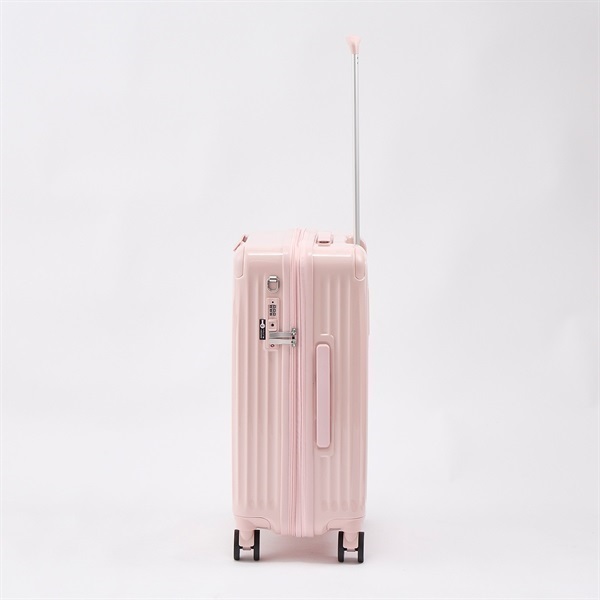 ★ジモティ割あり★ TABI スーツケース ピンク W27×D67×H42 クリーニング済み TC4340 TABI-tect(タビテクト) キャンディジッパーキャリーケースM | イオン