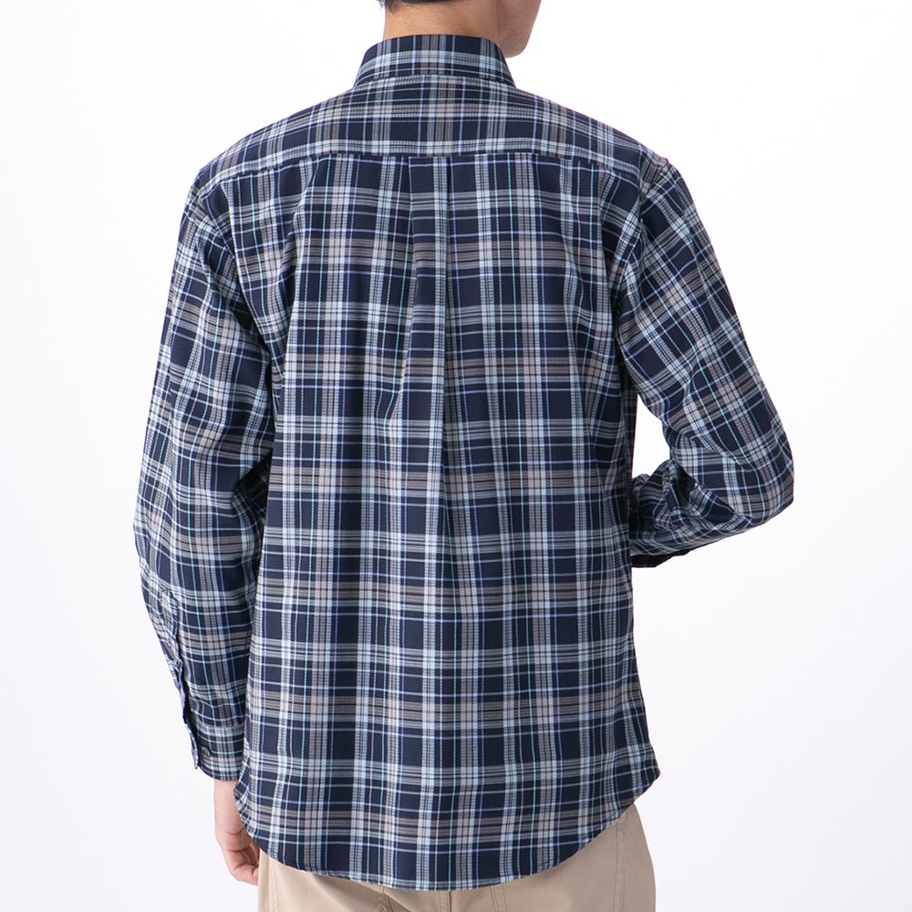 トロイサッカーチェックシャツ メンズ | イオンスタイルオンライン