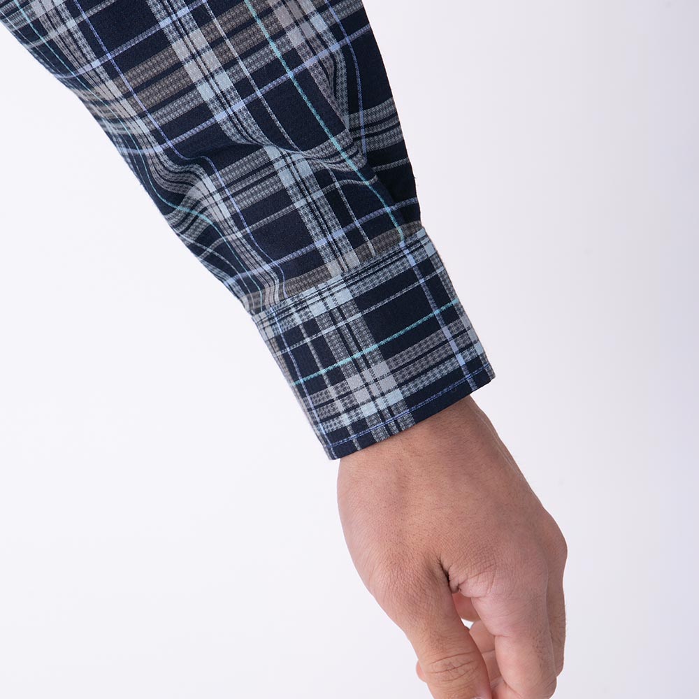 トロイサッカーチェックシャツ メンズ | イオンスタイルオンライン