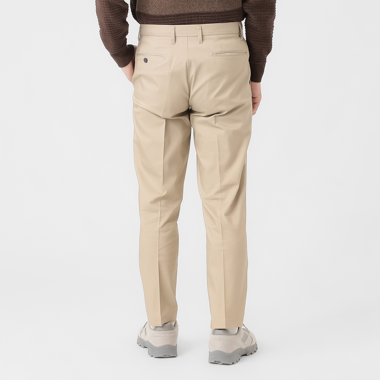 ツイルスーパーストレッチタックパンツ メンズ | イオンスタイル