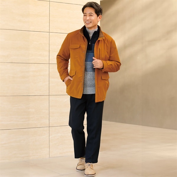 TOROY(トロイ) TOROY 中綿ミリタリーブルゾン メンズ | イオンスタイル