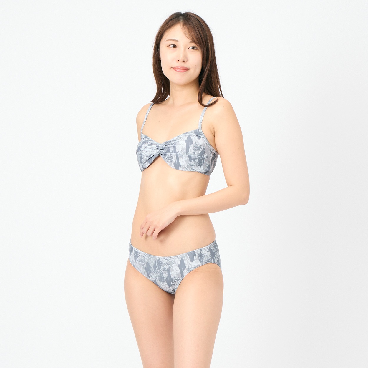 【JILLSTUART】長袖カラー配色ラッシュガード型水着 JILLSTUART】長袖カラー配色ラッシュガード型水着 (JILLSTUART