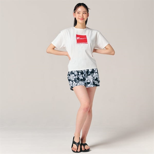 FILA(フィラ) 水着4点セット ビキニ 花柄 レディス 水着