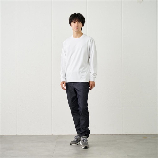 TVC ピースフィットクール UV対策スムース無地長袖Tシャツ メンズ