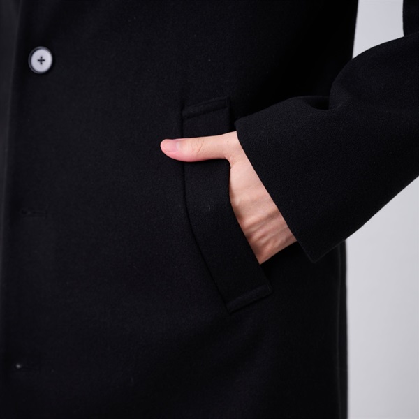 TVC(ティーヴィシー) ウールライク ショートステンカラーコート メンズ