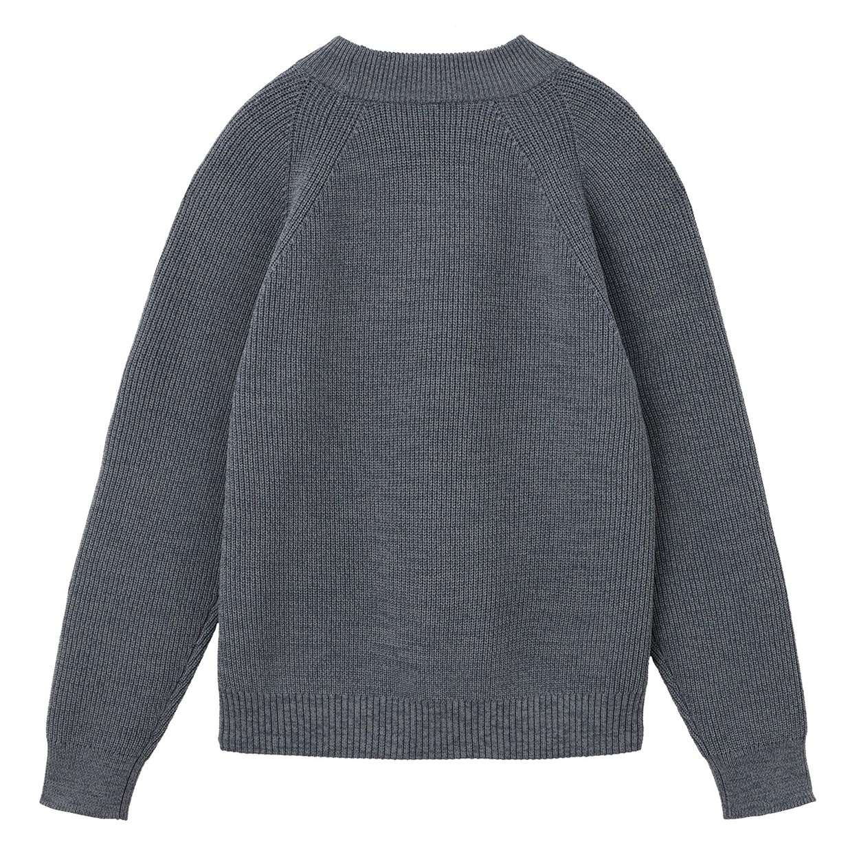 TVC(ティーヴィシー) エアリーヤーン 畔編みモックネックプルオーバー