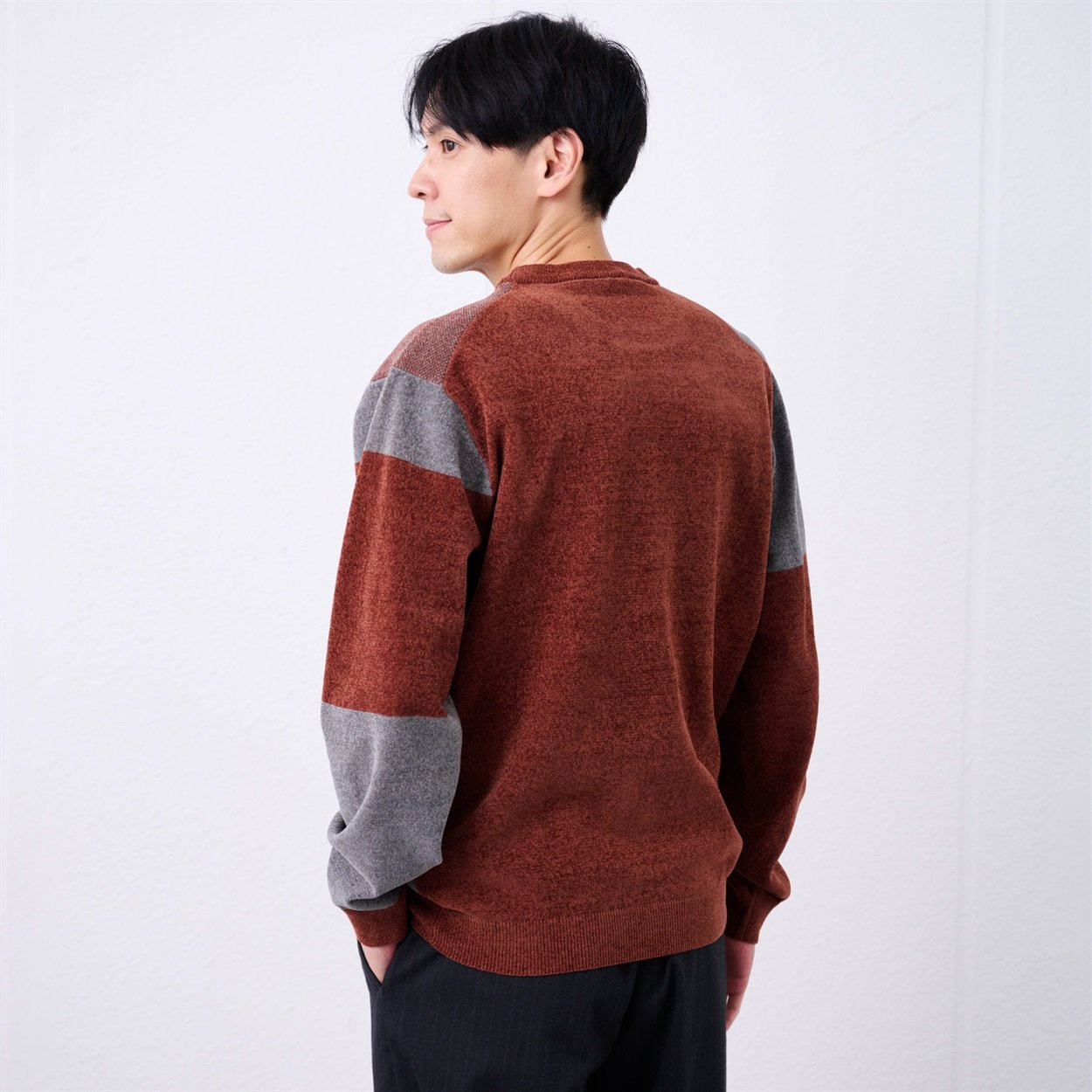 TVC(ティーヴィシー) ハイゲージモール ブロックチェックプルオーバー