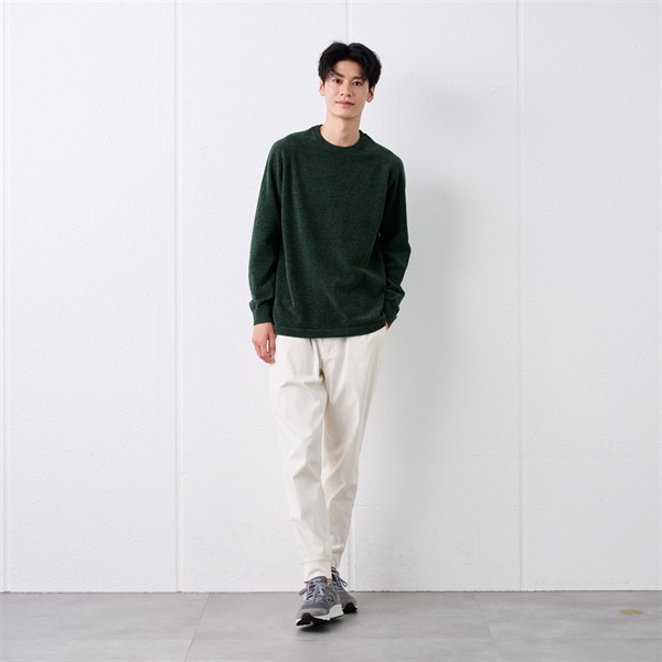 メンズ ハイゲージ クルーネック プルオーバー ハイゲージモール クルーネックプルオーバー メンズ | イオンスタイル