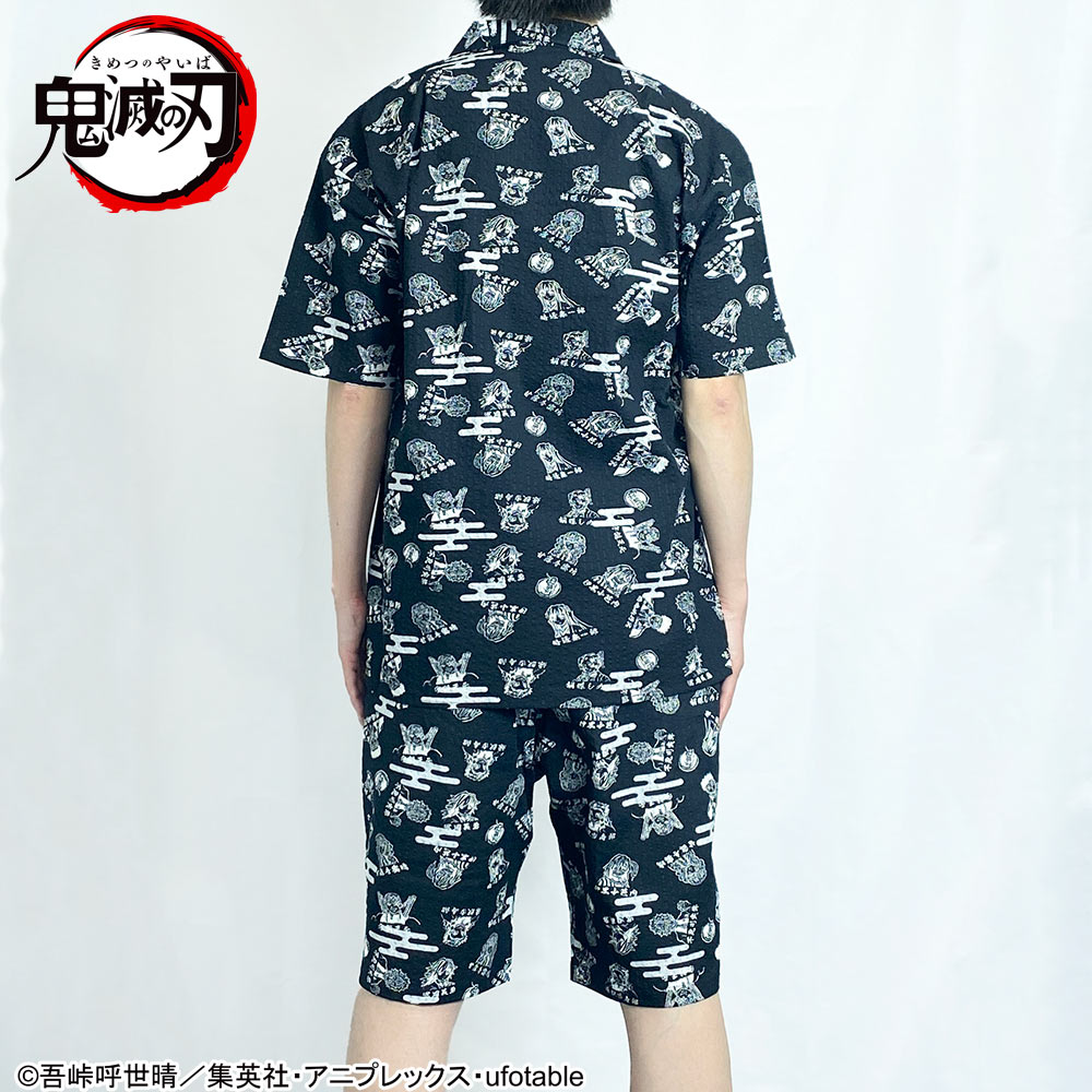 ✨美品✨ロエン　スリーピース　セットアップ　裏地ロゴ総柄　メタルボタン　L相当 SAINT Mxxxxxx/セントマイケル】SAINT MX6 SM-HR8-00000-14