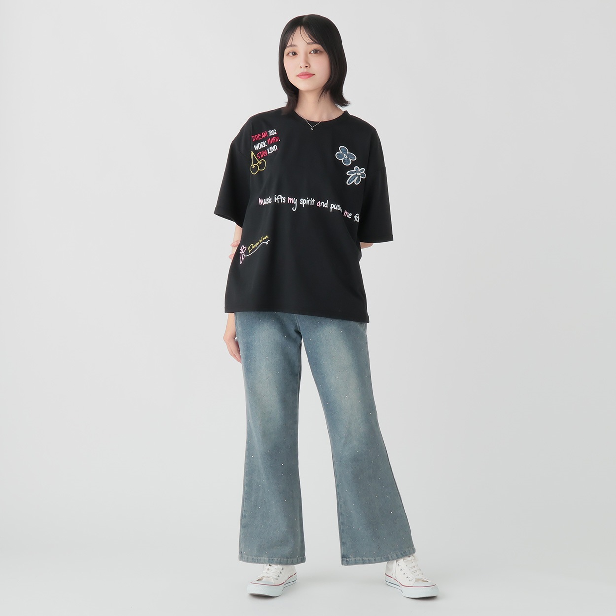 TCOEラクガキPTシシュウT レディス Doublefocus (ダブル