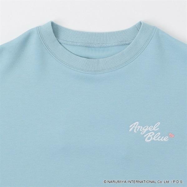 エンジェルブルーパッケージプリントプルオーバー レディス