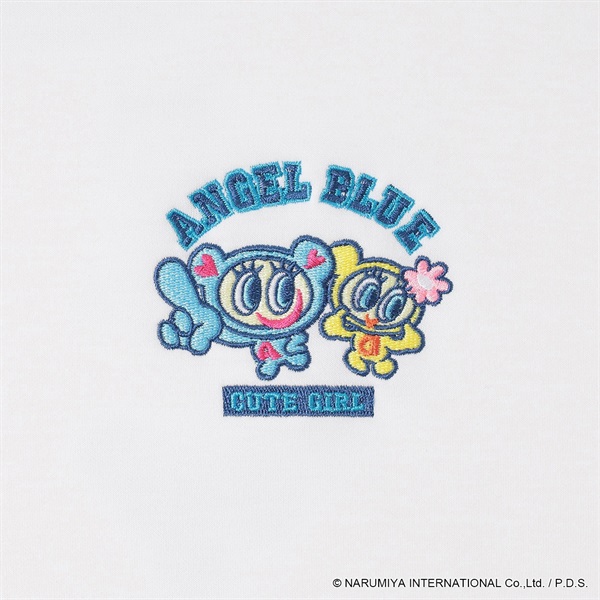 エンジェルブルーキャラクタープリントプルオーバー レディス
